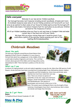 Chinbrook Meadows leaflet