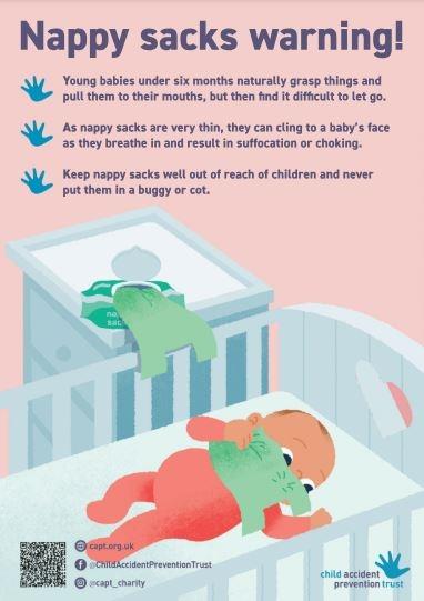 Nappy Sacks warning