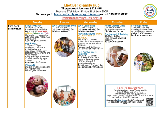 June - July Timetable 25