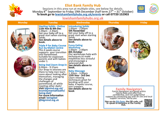 FH Timetable Sept - Dec 25